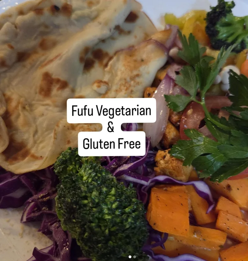Vegetarian and gluten-free fufu