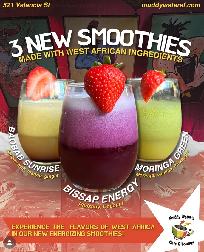 Three new smoothies flyer