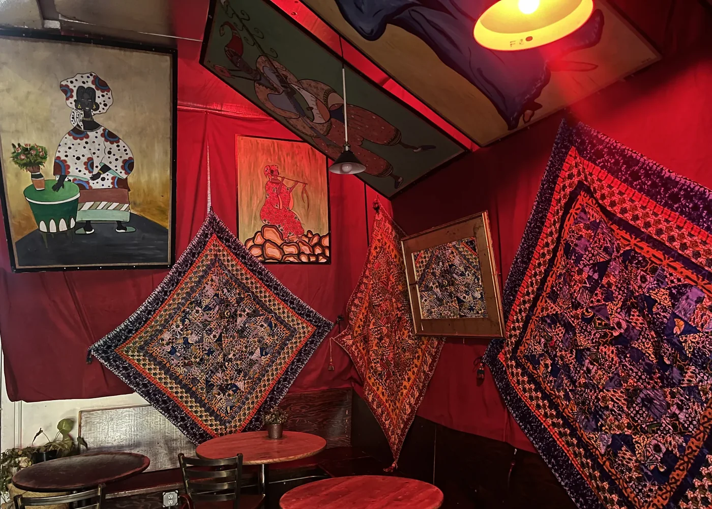 Inside the lounge